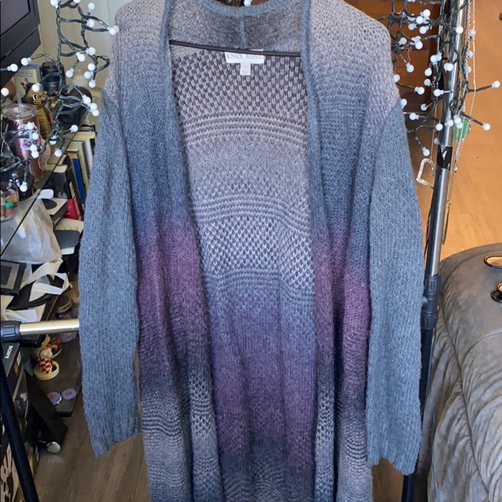 Soft  cardigan.